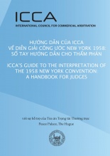 Hướng dẫn của ICCA về Diễn giải Công ước New York 1958: Sổ tay hướng dẫn cho thẩm phán